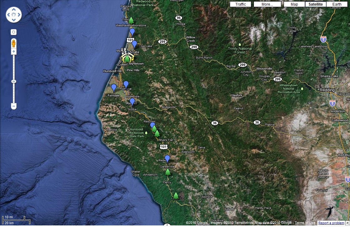 Family Trip to Eureka